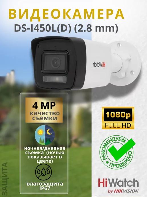 Камера видеонаблюдения DS-I450L(С) (2.8 mm), DS-I450L(D)