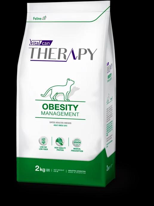 Лечебный корм Therapy Obesity для кошек - Снижение веса, 2кг