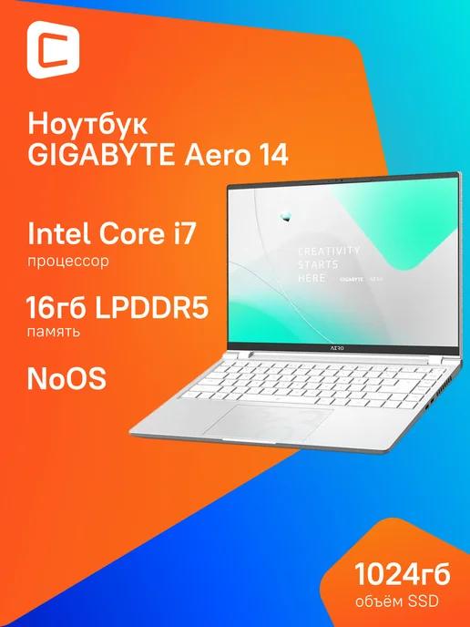 Ноутбук 14" Intel Core i7 13700H 2.4ГГц noOS 16ГБ 1024ГБ