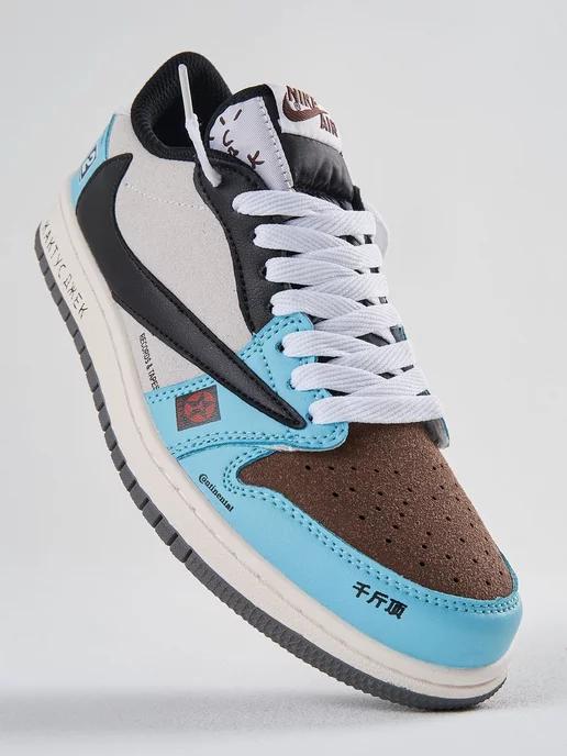 Кроссовки Travis Scott x Air Jordan 1 Low «Cactus Jack»