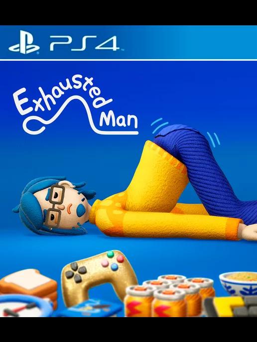 Игра Exhausted Man для Sony Playstation PS4 PS5