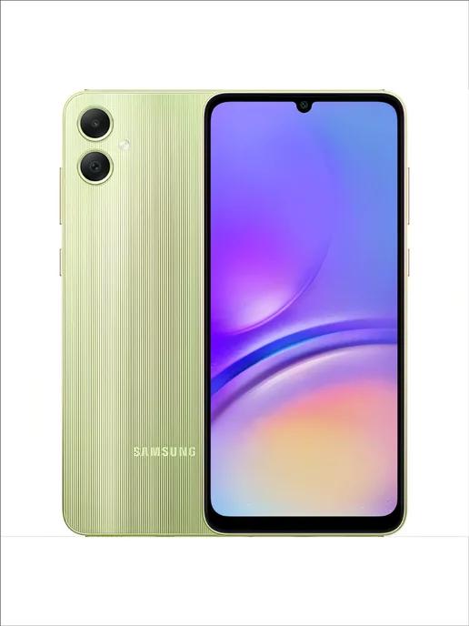 Смартфон Samsung Galaxy A05 4 64Gb,зеленый