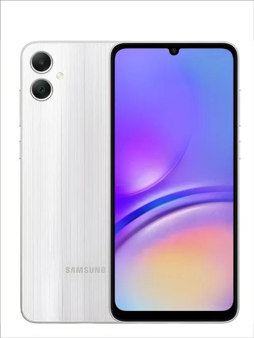 Смартфон Samsung Galaxy A05 4 64Gb,серебристый