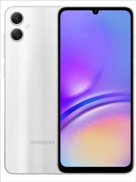 Смартфон Galaxy A05 128 ГБ серебристый