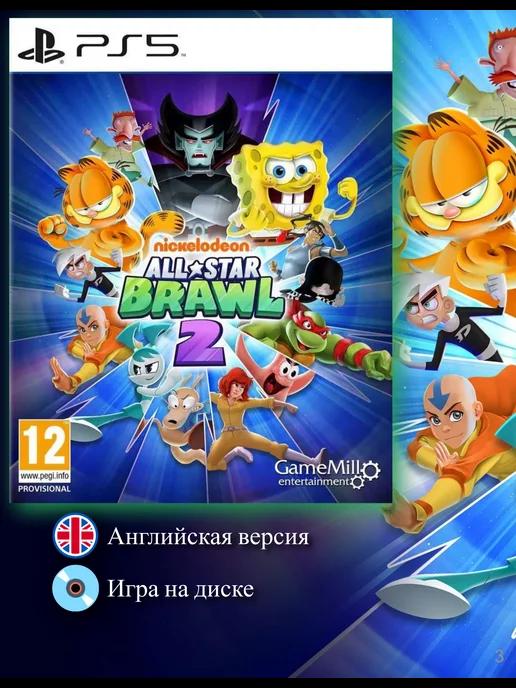 Nickelodeon All-Star Brawl 2 [PS5, английская версия]