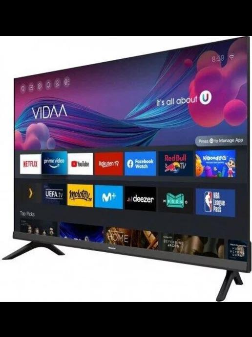 Телевизор LED 32" 32A4K HD, Wi-Fi, Smart TV