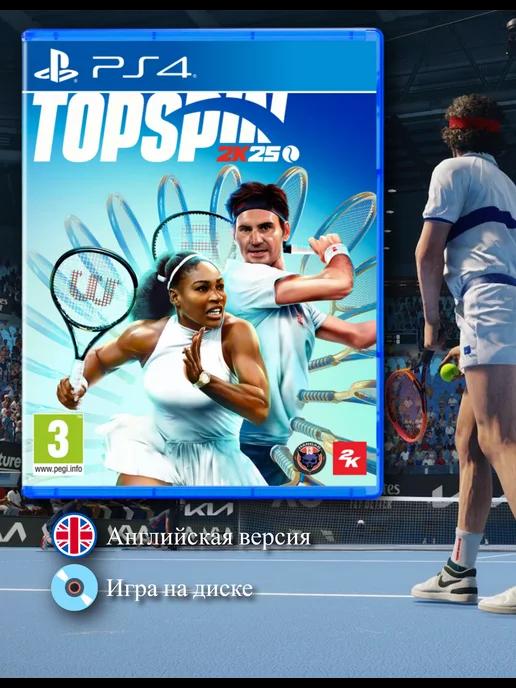 TopSpin 2k25 [PS4, английская версия]