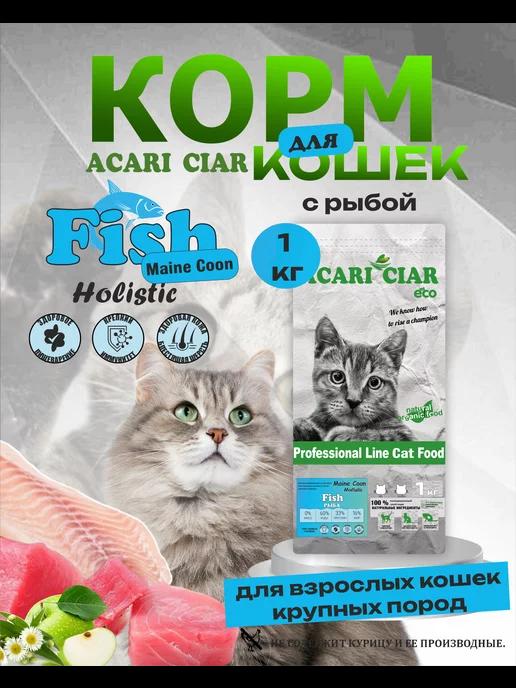 Сухой корм для кошек Maine Coon Fish с рыбой