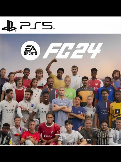 EA FC 24 PS5 PS4 FIFA 24 ФИФА24 PS4 PS5 Русская озвучка