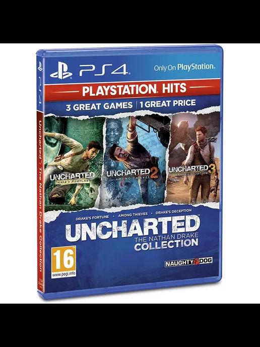 PS4 игра Uncharted Натан Дрейк.Коллекция (Хиты PS)