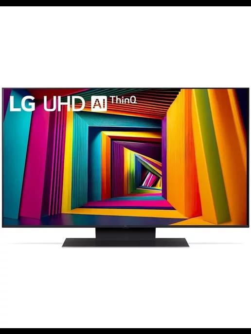 Телевизор LED 43" 43UT91006LA.ARUB черный 4K Ultra HD 60H