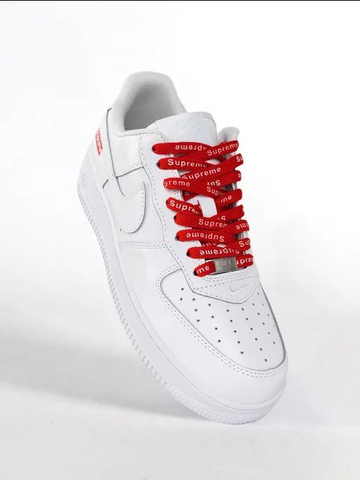 Кроссовки A280 AIR FORCE 1 LOW SUPREME WHITE