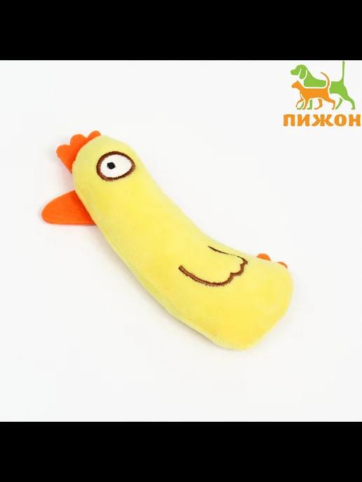 Игрушка для кошек с кошачьей мятой Цыпленок, 10 см