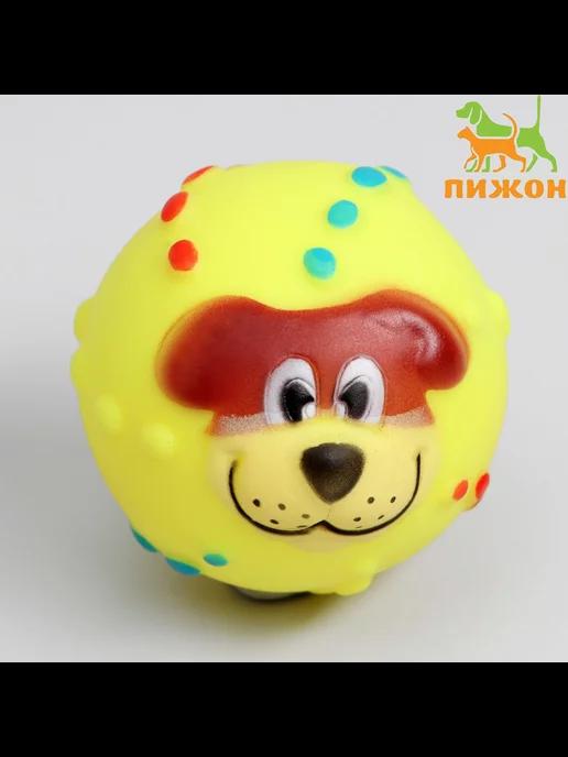 Игрушка мячик для собаки резиновый