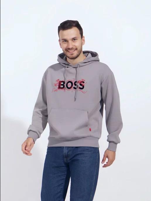 HUGO BOSS | Худи с капюшоном