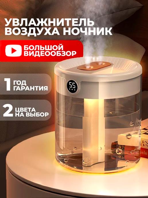 HOME DECO | Увлажнитель воздуха для дома с ночником и аромадиффузором