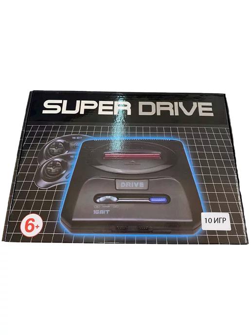 Игровая приставка 16bit Super Drive Classic (10 в 1)