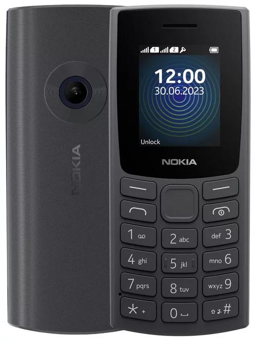 Мобильный телефон Nokia 110 TA-1567 Dual SIM EAC Charcoal