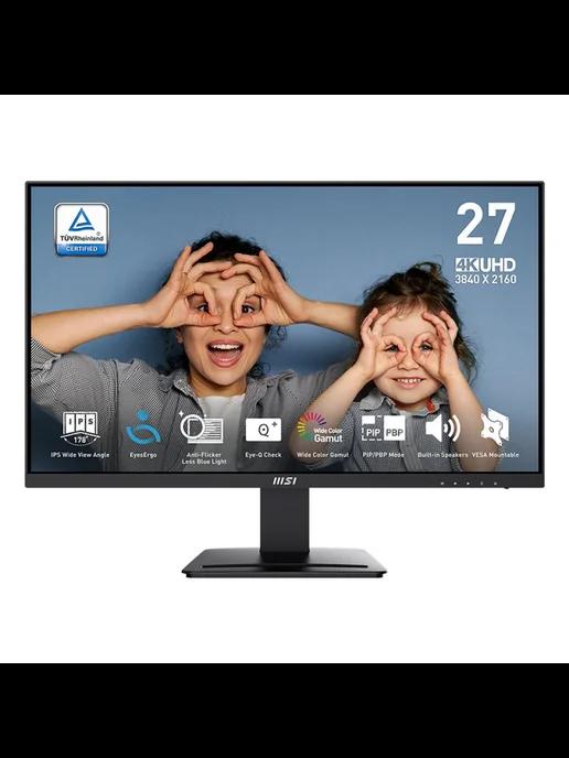 Монитор 27&quot PRO MP273U Black (IPS, 3840x2160, HDMI+