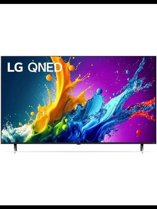 Телевизор LED 86" 86QNED80T6A.ARUB черный титан 4K Ultra