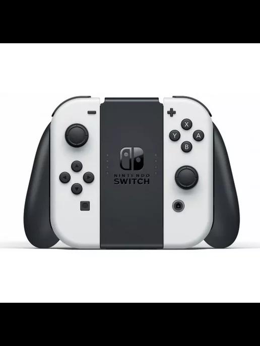 Игровая консоль Switch OLED 64 GB White (HEG-S-KEAAA)