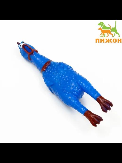 Игрушка пищащая Кричащая курица 16,5 см