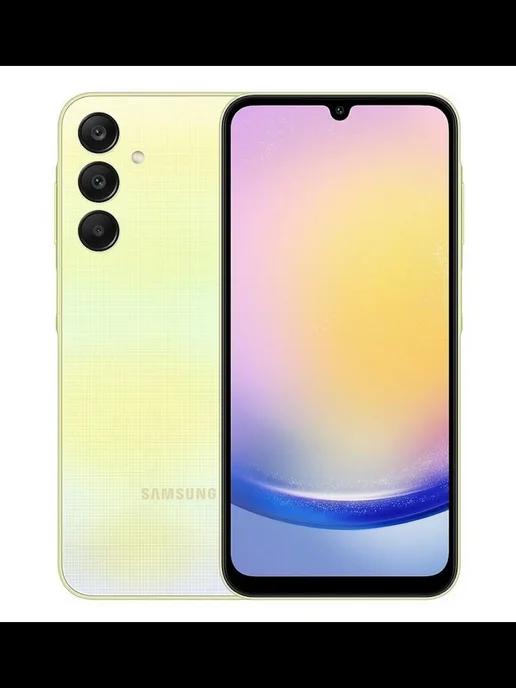 Смартфон Galaxy A25 6 128Gb, Жёлтый