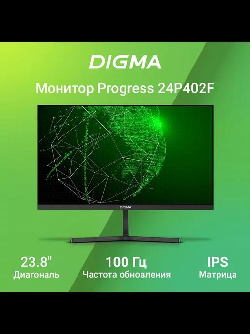 Монитор 23.8" Progress 24P402F черный