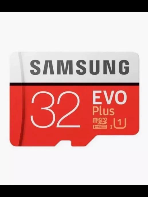 Карта памяти Samsung Plus Micro SD 32 ГБ class 16