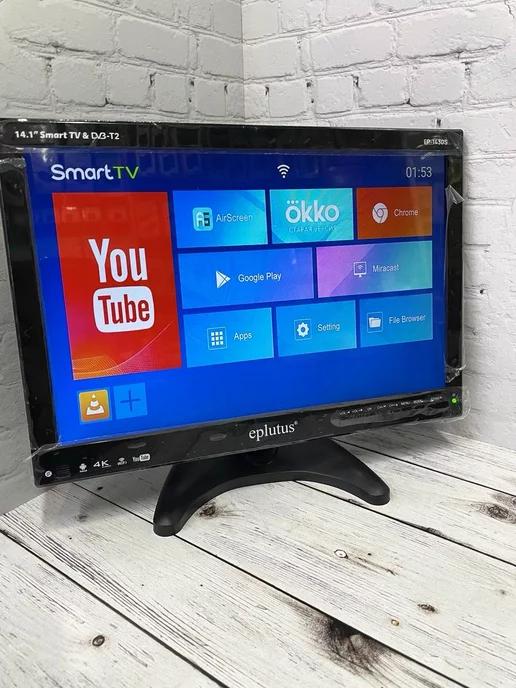 14.1" Smart TV & DVB-T2 смарт телевизор