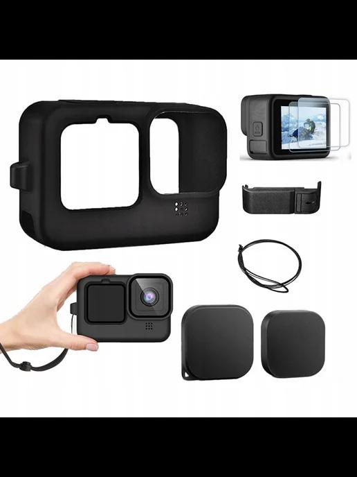 ЗАЩИТНЫЙ СИЛИКОНОВЫЙ КОРПУС ДЛЯ КАМЕРЫ ДЛЯ GOPRO HERO12 11