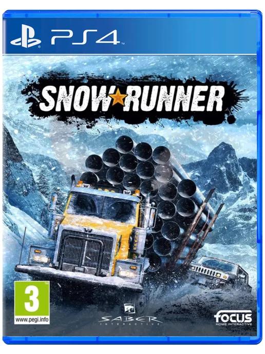 Игра СноуРаннер | Игра SnowRunner для Sony Playstation PS4 PS5