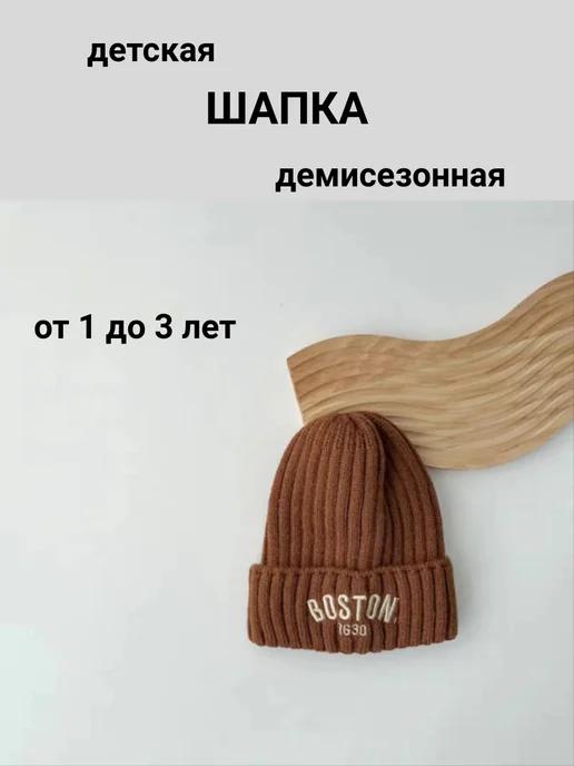 Шапка демисезонная детская