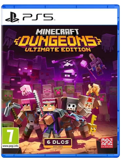 Игра Minecraft Dungeons для Sony Playstation PS4 PS5