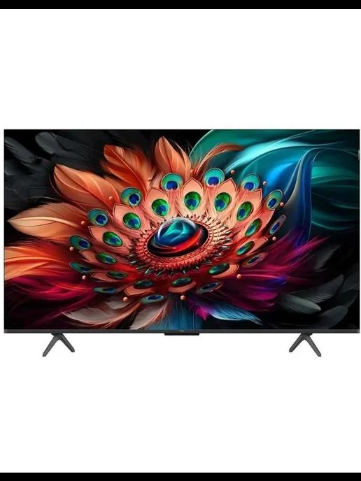 Телевизор QLED 50" 50С655 черный 4K Ultra HD 60Hz DVB-T