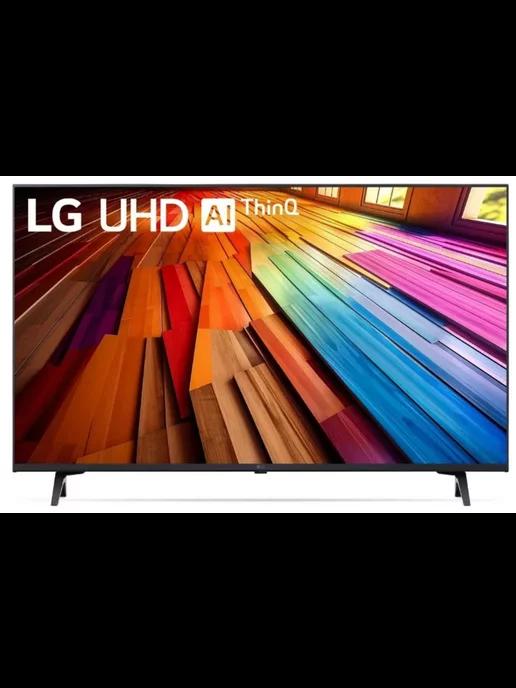 Телевизор 43" 43UT80006LA.ARUB Smart черный