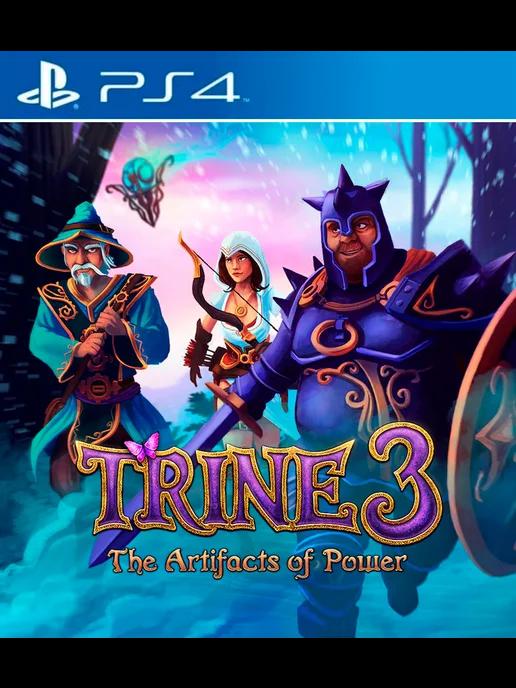 Игра Trine 3 The Artifacts of Power для Playstation PS4 PS5