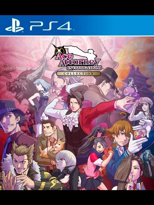 Игра Ace Attorney Investigations Collection PS4 PS5