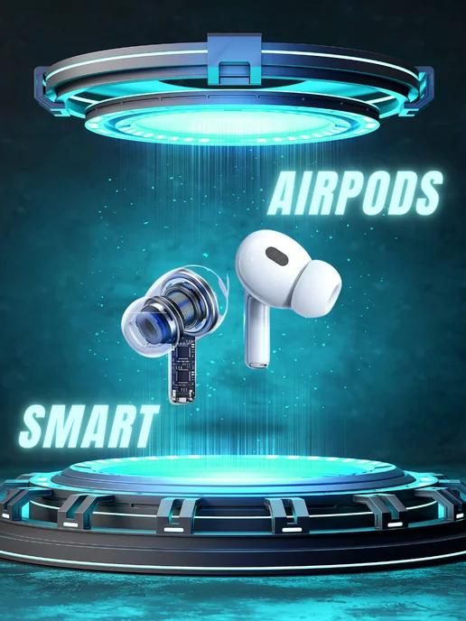 Наушники беспроводные AirPods Pro для iPhone и Android