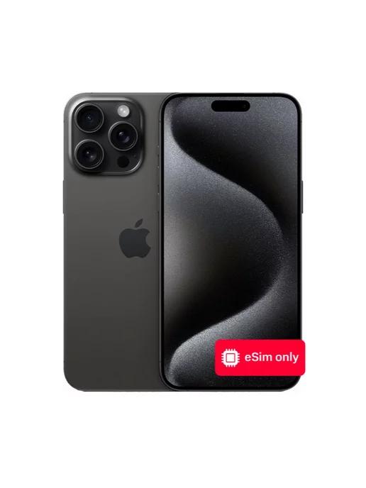 Смартфон iPhone 15 Pro Max 512Gb eSIM only Черн.титан