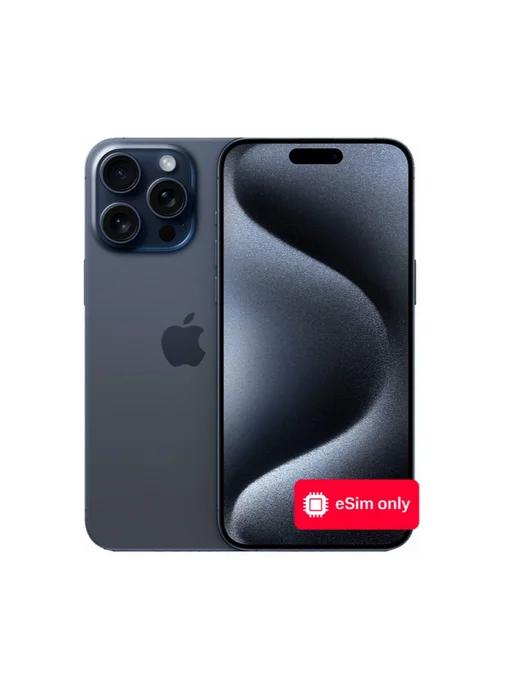 Смартфон iPhone 15 Pro Max 512Gb eSIM only Синий титан