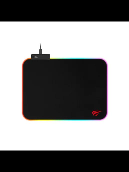 Игровой коврик для мышки большой с подсветкой RGB MP901