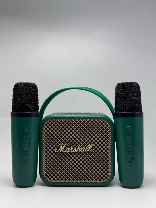 Портативная колонка Marshall с двумя микрофонами