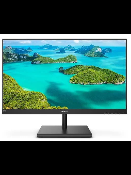 27" Монитор 275E1S 01, IPS, 2560x1440 Quad HD, 75Гц