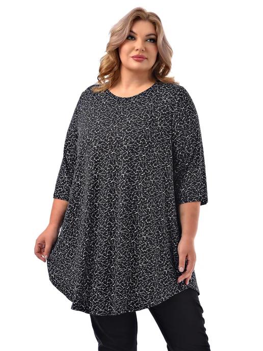 Блузка нарядная кофта большого размера plus size