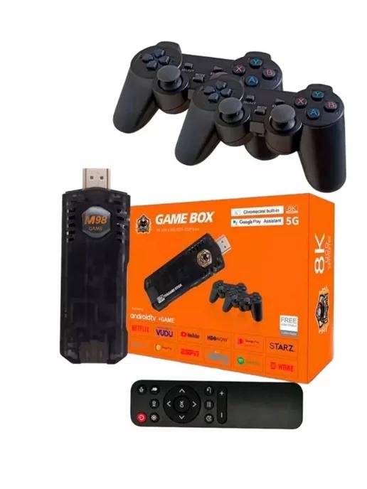 Игровые консоли | Приставка 2 в 1 Game Box 8K 64GB + Android TV