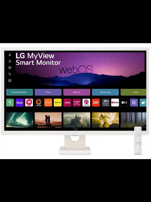 Монитор для ПК 31.5" MyView 32SR50F-W белый IPS LED 60Hz