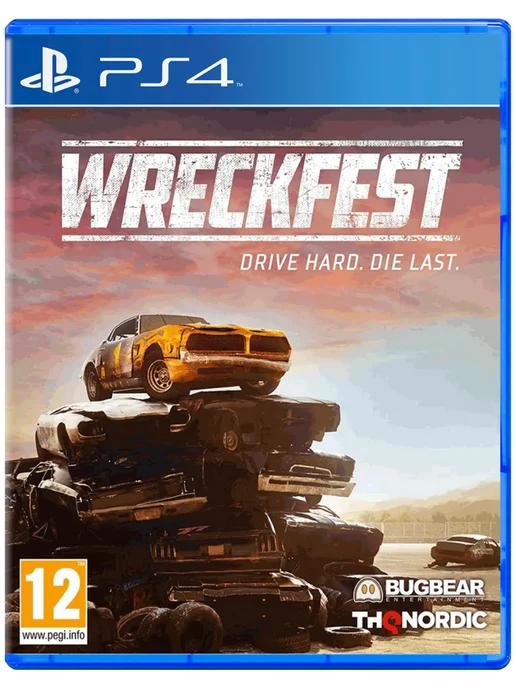 Игра Wreckfest для Sony Playstation PS4 PS5