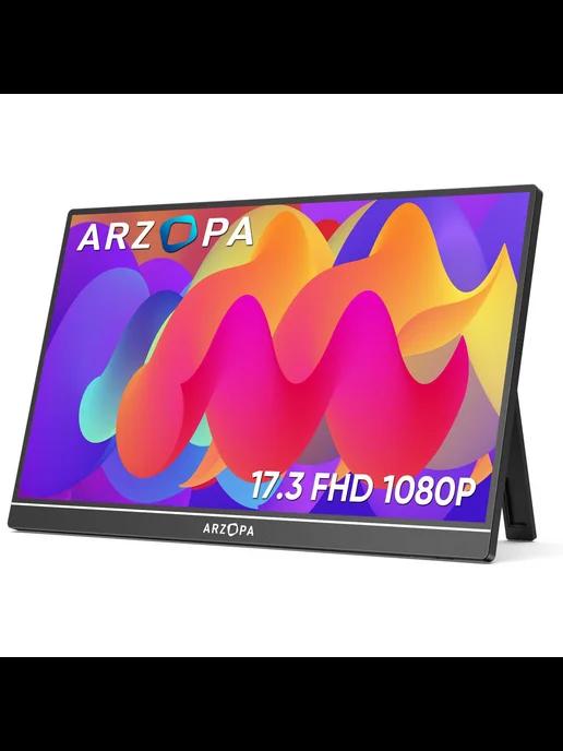 17,3" Монитор портативный A1M FHD 60Hz, черный