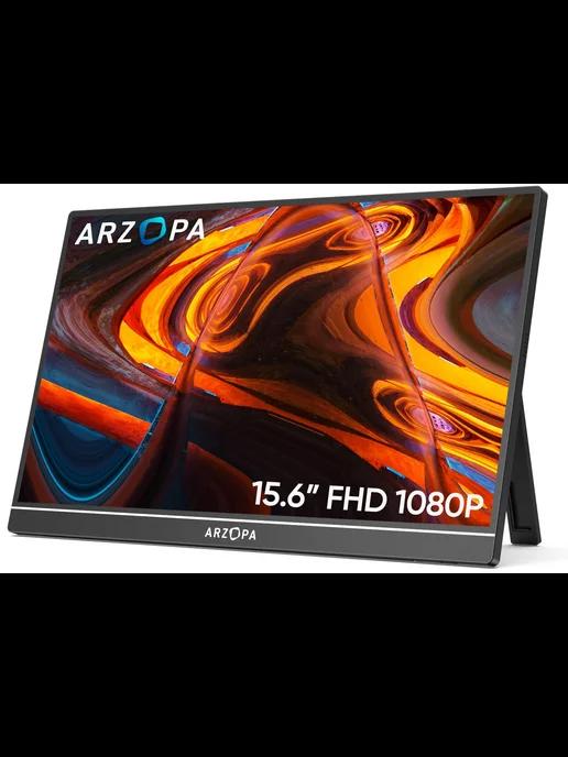 15,6" Монитор портативный A1 FHD 60Hz, черный